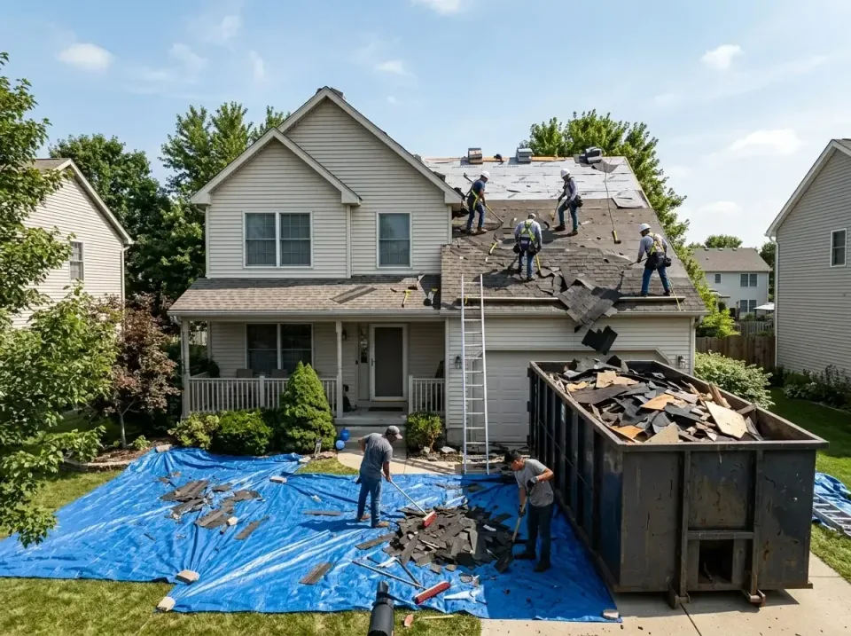roof-replacement-debris-remova-004 — frequently asked questions, Cheapest Dumpster Rentals in Brooksville, FL